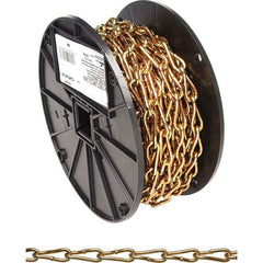 Campbell - Weldless Chain Type: Twist Link Coil Chain Load Capacity (Lb.): 240.000 - Americas Industrial Supply