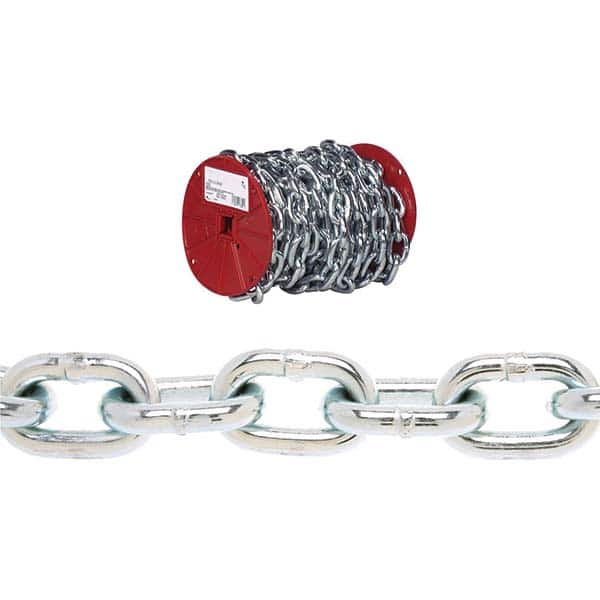 Campbell - Weldless Chain Type: Proof Coil Chain Load Capacity (Lb.): 2650.000 - Americas Industrial Supply