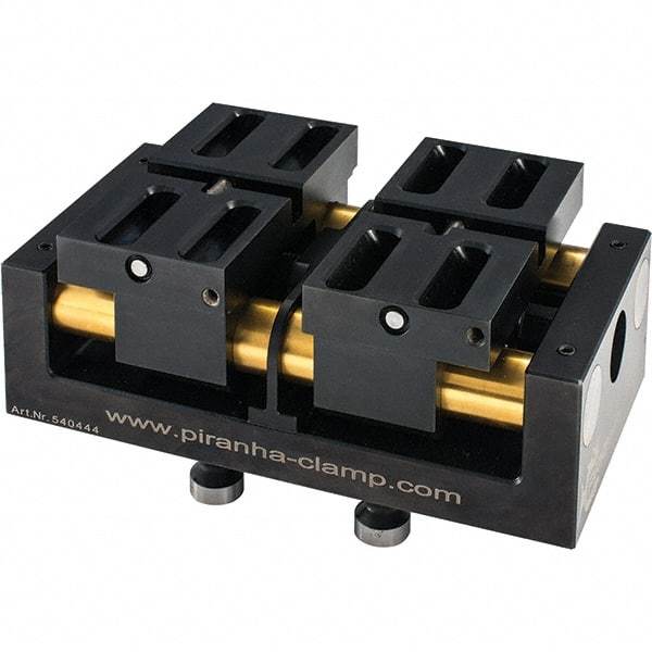 Piranha Clamp - Vise Jaw Sets Jaw Width (mm): 50.00 Set Type: Standard - Americas Industrial Supply