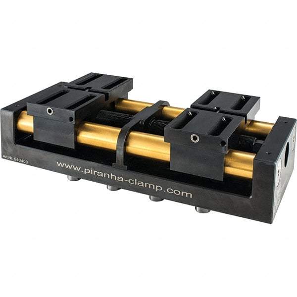 Piranha Clamp - Self-Centering Vises Jaw Width (mm): 120.00 Maximum Jaw Opening Capacity (mm): 238.00 - Americas Industrial Supply