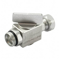 Piranha Cooling Line - Instrumentation Ball Valves Material: Aluminum Pipe Size: 0.25 (Inch) - Americas Industrial Supply