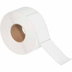 Value Collection - Pack of 6 Rolls, 1,300 Labels per Roll, 3" x 5" White Matte Coated Facestock Thermal Labels - Americas Industrial Supply