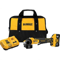 DeWALT - Angle & Disc Grinders Type of Power: Cordless Wheel Diameter (Inch): 4-1/2 - 5 - Americas Industrial Supply