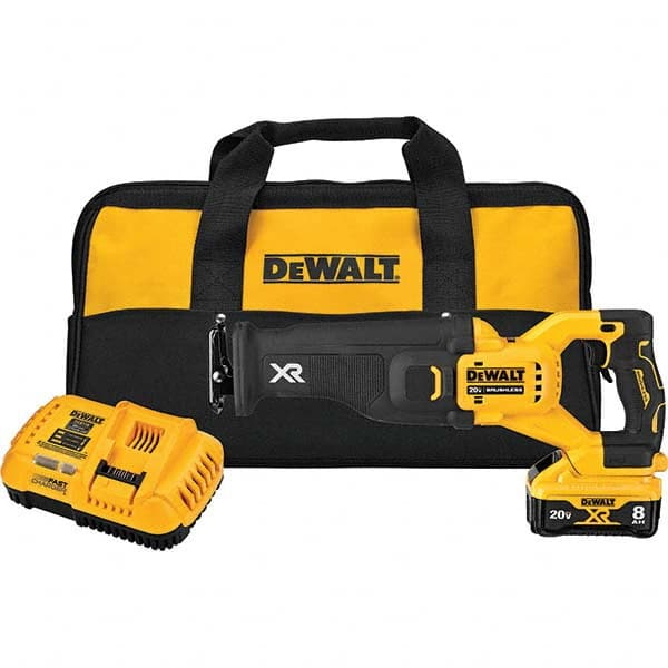 DeWALT - Cordless Reciprocating Saws Voltage: 20.0 Battery Chemistry: Lithium-Ion - Americas Industrial Supply