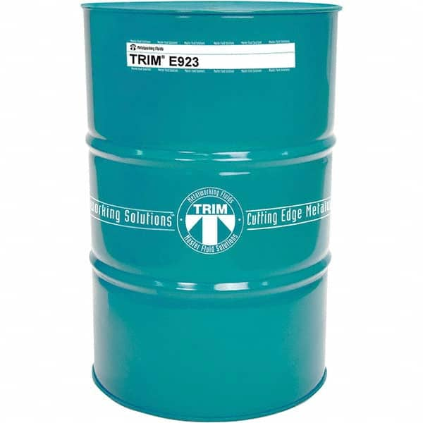 Master Fluid Solutions - TRIM E923 54 Gal Drum Cutting, Drilling, Sawing, Grinding, Tapping & Turning Fluid - Americas Industrial Supply