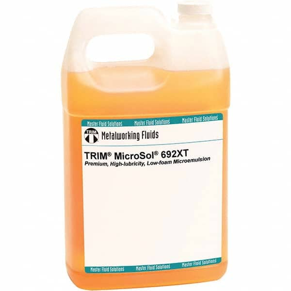 Master Fluid Solutions - TRIM MicroSol 692XT 1 Gal Bottle Cutting, Drilling, Sawing, Grinding, Tapping & Turning Fluid - Americas Industrial Supply