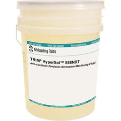 Master Fluid Solutions - TRIM HyperSol 888NXT 5 Gal Pail Cutting, Drilling, Sawing, Grinding, Tapping & Turning Fluid - Americas Industrial Supply