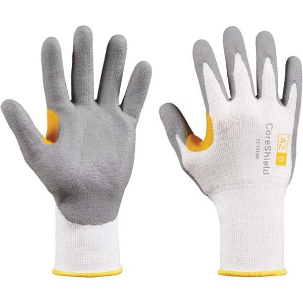 Honeywell - Size XL (10), ANSI Cut Lvl A2, Puncture Lvl 1, Abrasion Lvl 6, Nitrile Coated Cut Resistant Gloves - Americas Industrial Supply