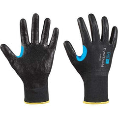 Honeywell - Size M (8), ANSI Cut Lvl A5, Puncture Lvl 1, Abrasion Lvl 6, Nitrile Coated Cut Resistant Gloves - Americas Industrial Supply