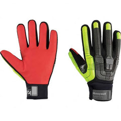 Honeywell - Size L (9), ANSI Cut Lvl A6, Abrasion Lvl 4, Rubber Coated Cut Resistant Gloves - Americas Industrial Supply