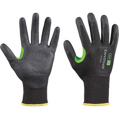 Honeywell - Size L (9), ANSI Cut Lvl A4, Puncture Lvl 1, Abrasion Lvl 6, Nitrile Coated Cut Resistant Gloves - Americas Industrial Supply