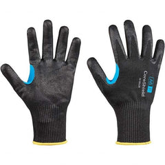 Honeywell - Size M (8), ANSI Cut Lvl A6, Puncture Lvl 1, Abrasion Lvl 6, Nitrile Coated Cut Resistant Gloves - Americas Industrial Supply