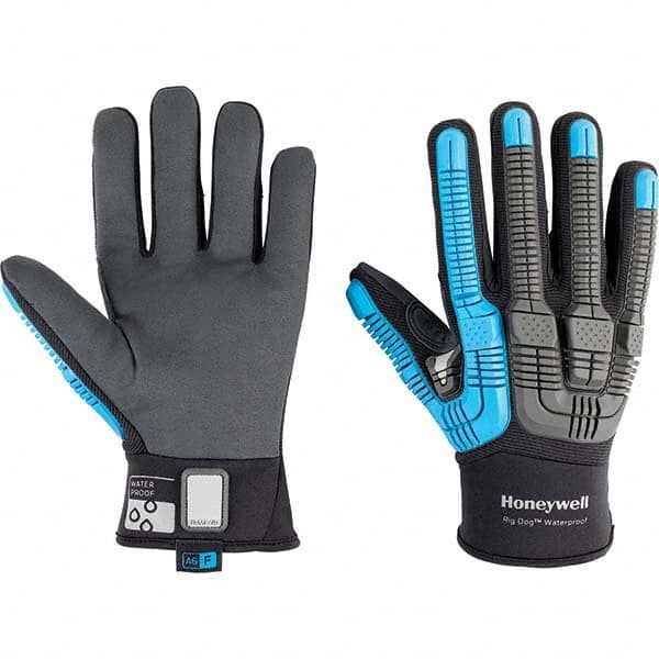 Honeywell - Size XL (10), ANSI Cut Lvl A6, Puncture Lvl 4, Abrasion Lvl 4, Rubber Coated Cut Resistant Gloves - Americas Industrial Supply