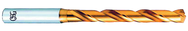 37/64 HSS-Co High Performance EX-GOLD Jobber Drill-TiN - Americas Industrial Supply