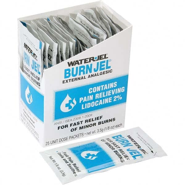North - (25) 8 oz Packets Burn Treatment Gel - Americas Industrial Supply