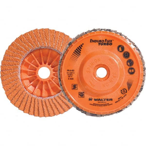 WALTER Surface Technologies - Flap Discs Abrasive Type: Coated Flap Disc Type: Type 27 - Americas Industrial Supply