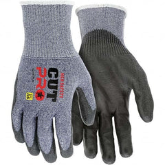 MCR Safety - Size 2XL, ANSI Cut Lvl A6, Puncture Lvl 4, Abrasion Lvl 4, Polyurethane Coated Cut & Puncture Resistant Gloves - Americas Industrial Supply