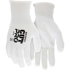 MCR Safety - Size L, ANSI Cut Lvl A4, Puncture Lvl 3, Abrasion Lvl 4, Foam Nitrile Coated Cut & Puncture Resistant Gloves - Americas Industrial Supply