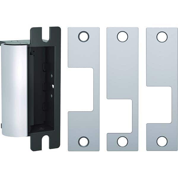 Made in USA - Electric Strikes Type: Electric Door Strike Length (Inch): 4-7/8 - Americas Industrial Supply