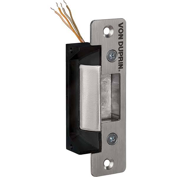 Made in USA - Electric Strikes Type: Electric Door Strike Length (Inch): 4-7/8 - Americas Industrial Supply