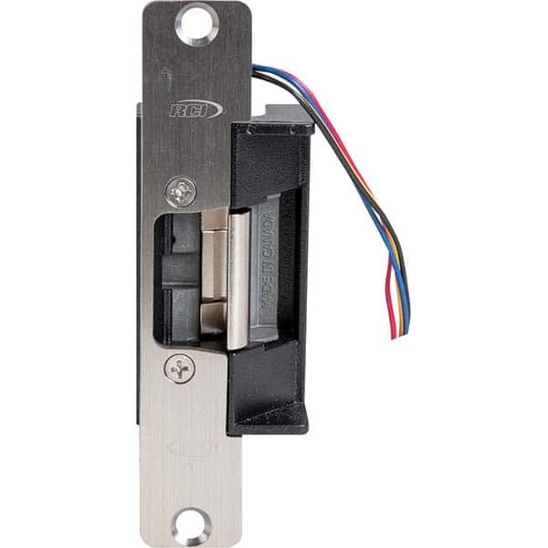 Made in USA - Electric Strikes Type: Electric Door Strike Length (Inch): 5-21/32 - Americas Industrial Supply
