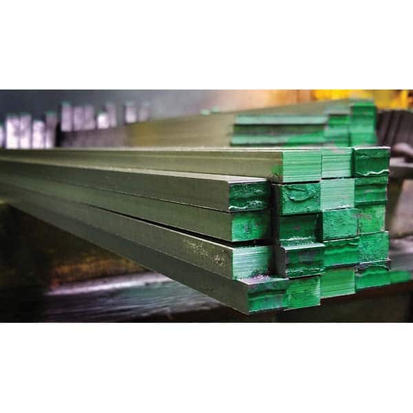 Drill Rod & Tool Steels - 72" Long x 5/8" Wide x 1/4" Thick O-1 Oil-Hardening Flat Stock - Americas Industrial Supply