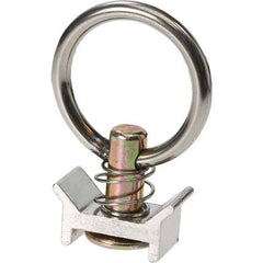 US Cargo Control - Cargo Beams & Track Fittings Type: Single Stud Fitting W/Round Ring - Stainless Steel Load Capacity (Lb.): 1333.000 (Pounds) - Americas Industrial Supply