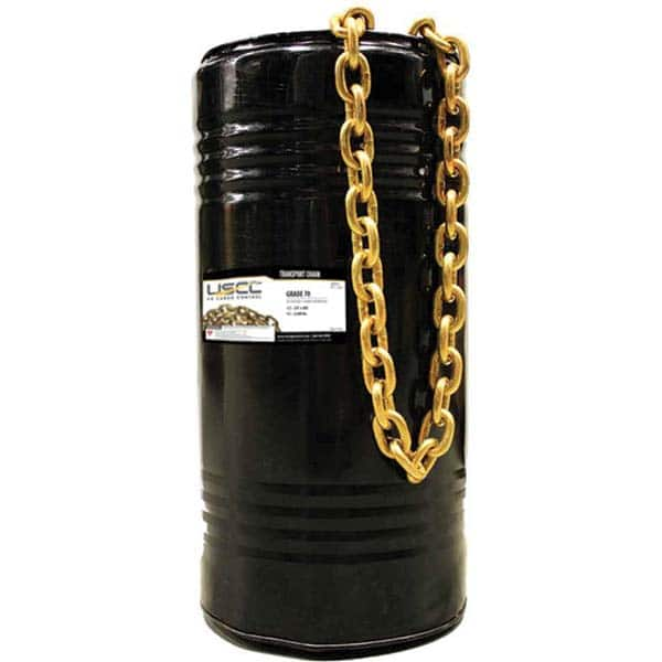 US Cargo Control - Welded Chain Chain Grade: 70 Trade Size: 1/2 - Americas Industrial Supply