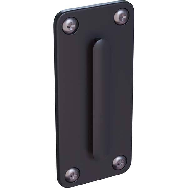 Trafford Industrial - Barrier Parts & Accessories Type: Wall Plate Color: Black - Americas Industrial Supply