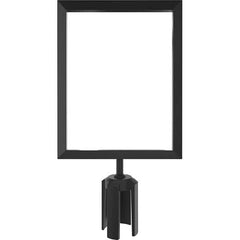 Trafford Industrial - Barrier Parts & Accessories Type: Stanchion Color: Black - Americas Industrial Supply