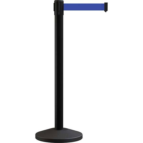 Trafford Industrial - Barrier Posts Type: Stanchion Post Color/Finish: Black - Americas Industrial Supply
