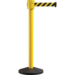 Trafford Industrial - Barrier Posts Type: Stanchion Post Color/Finish: Yellow - Americas Industrial Supply