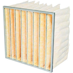 PRO-SOURCE - Bag & Cube Air Filters; Filter Type: Pocket Filter ; Nominal Height (Inch): 24 ; Nominal Width (Inch): 12 ; Nominal Depth (Inch): 22 ; Integrated Frame: Yes ; Particle Capture Efficiency (%): 40-45 - Exact Industrial Supply