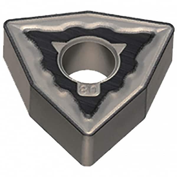 Sumitomo - WNMG433 EEM Grade AC5015S Carbide Turning Insert - TiAlSiN Finish, 80° Trigon, 1/2" Inscr Circle, 3/16" Thick, 0.0469" Corner Radius - Americas Industrial Supply