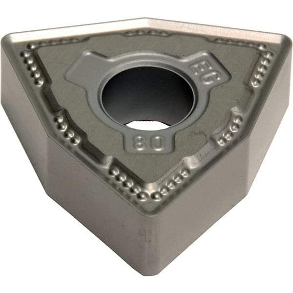 Sumitomo - WNMG431 EEG Grade AC5015S Carbide Turning Insert - TiAlSiN Finish, 80° Trigon, 1/2" Inscr Circle, 3/16" Thick, 0.0156" Corner Radius - Americas Industrial Supply