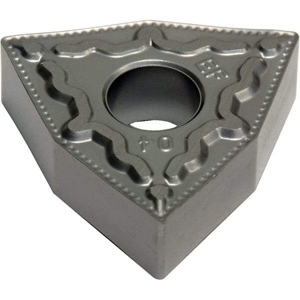 Sumitomo - WNMG432 EEF Grade AC5015S Carbide Turning Insert - TiAlSiN Finish, 80° Trigon, 1/2" Inscr Circle, 3/16" Thick, 0.0313" Corner Radius - Americas Industrial Supply