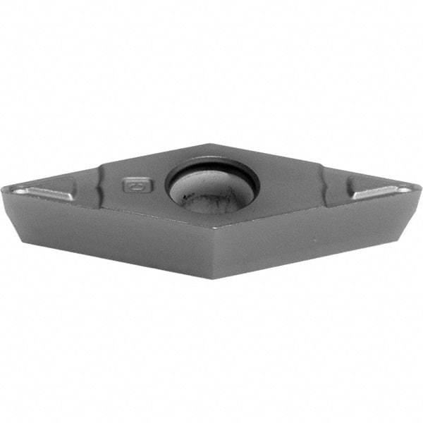 Sumitomo - VCMT332 ESU Grade AC5025S Carbide Turning Insert - TiAlSiN Finish, 35° Diamond, 3/8" Inscr Circle, 3/16" Thick, 0.0313" Corner Radius - Americas Industrial Supply