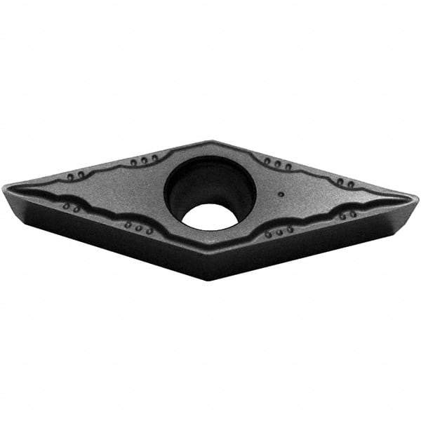 Sumitomo - VBGT330.5 MESI Grade AC5025S Carbide Turning Insert - TiAlSiN Finish, 35° Diamond, 3/8" Inscr Circle, 3/16" Thick, 0.0078" Corner Radius - Americas Industrial Supply