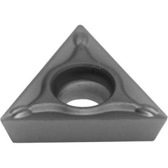 Sumitomo - TPMT21.50.5 ESU Grade AC5025S Carbide Turning Insert - TiAlSiN Finish, 60° Triangle, 1/4" Inscr Circle, 3/32" Thick, 0.0078" Corner Radius - Americas Industrial Supply