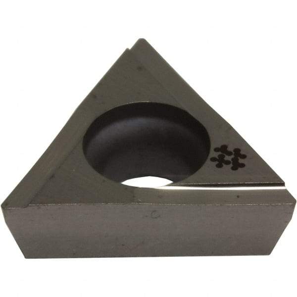 Sumitomo - TPGG331 L Grade AC5025S Carbide Turning Insert - TiAlSiN Finish, 60° Triangle, 3/8" Inscr Circle, 3/16" Thick, 0.0156" Corner Radius - Americas Industrial Supply
