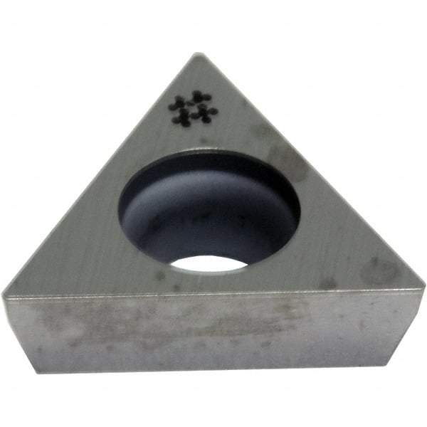 Sumitomo - TPGA331 Grade AC5015S Carbide Turning Insert - TiAlSiN Finish, 60° Triangle, 3/8" Inscr Circle, 3/16" Thick, 0.0156" Corner Radius - Americas Industrial Supply