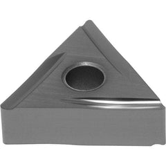 Sumitomo - TNPL331 FFX Grade AC5025S Carbide Turning Insert - TiAlSiN Finish, 60° Triangle, 3/8" Inscr Circle, 3/16" Thick, 0.0156" Corner Radius - Americas Industrial Supply