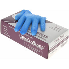 PRO-SAFE - Size M, 3 mil, Synthetic Hybrid Disposable Gloves - Americas Industrial Supply