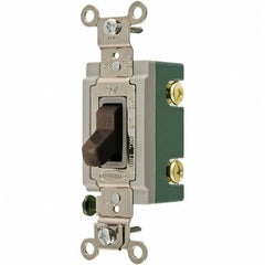 Bryant Electric - Wall & Dimmer Light Switches Switch Type: NonDimmer Switch Operation: Toggle - Americas Industrial Supply