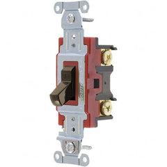 Bryant Electric - Wall & Dimmer Light Switches Switch Type: Four Way Switch Operation: Toggle - Americas Industrial Supply