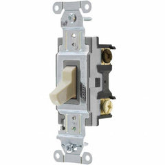 Bryant Electric - Wall & Dimmer Light Switches Switch Type: Four Way Switch Operation: Toggle - Americas Industrial Supply