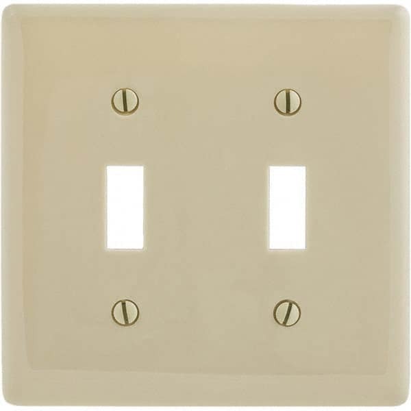 Bryant Electric - Wall Plates Wall Plate Type: Switch Plates Color: Ivory - Americas Industrial Supply