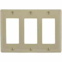 Bryant Electric - Wall Plates Wall Plate Type: Outlet Wall Plates Color: Ivory - Americas Industrial Supply