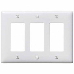 Bryant Electric - Wall Plates Wall Plate Type: Outlet Wall Plates Color: White - Americas Industrial Supply