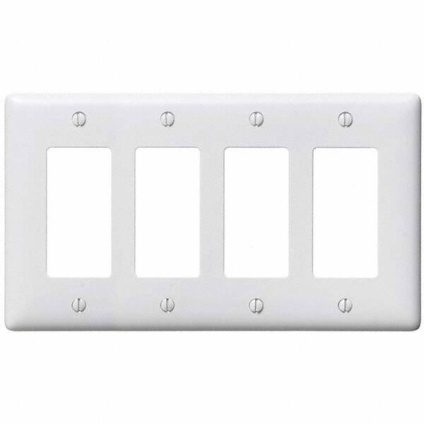 Bryant Electric - Wall Plates Wall Plate Type: Outlet Wall Plates Color: White - Americas Industrial Supply